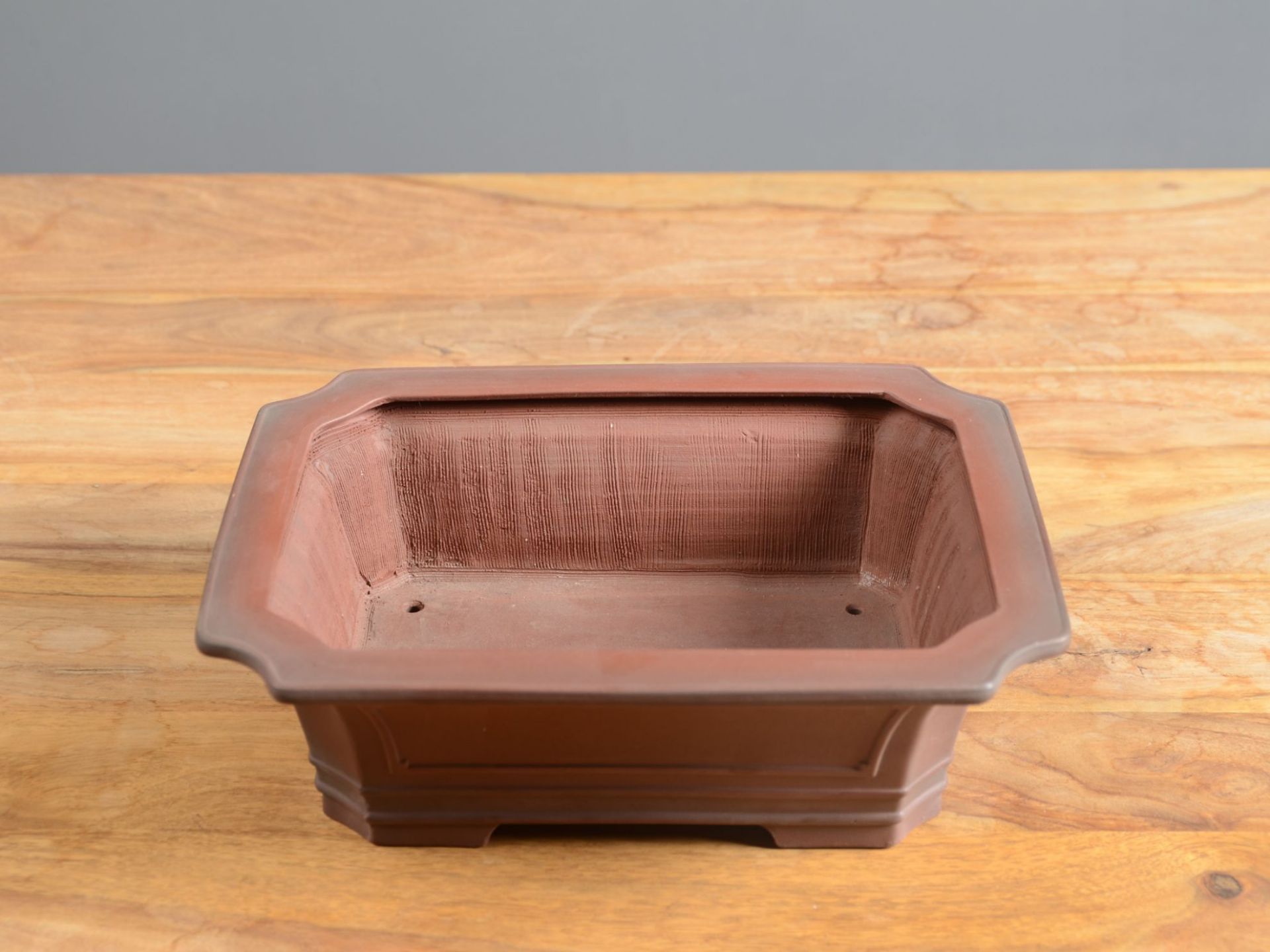Vaso Tokoname giapponese da coltivazione per bonsai 34,1x16,0