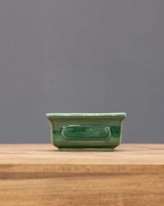 Immagine di Vaso Rettangolare Verde 19 x 12 x 9,5